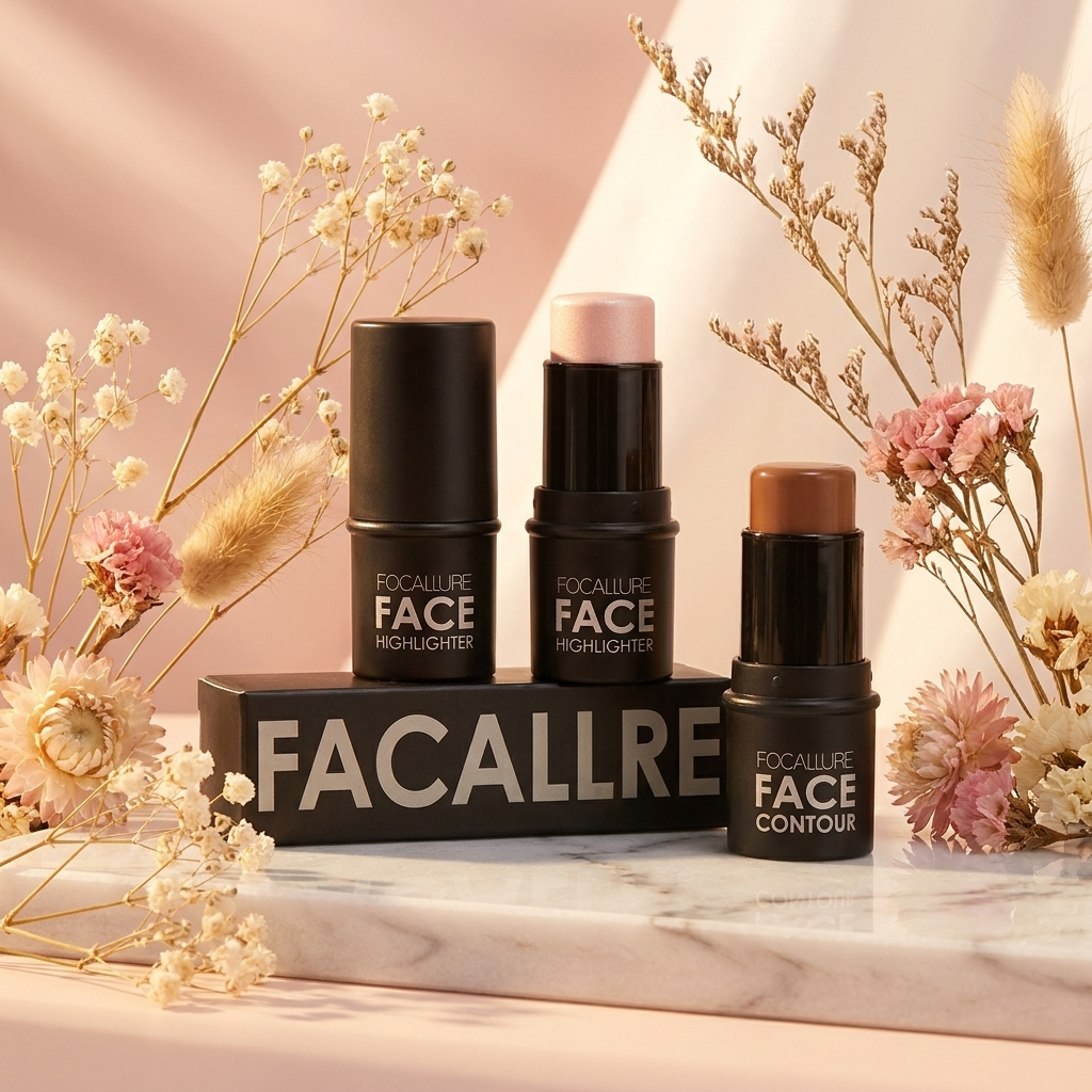 Sculpt & Glow Face Contour Highlighter by Lumière Beauty